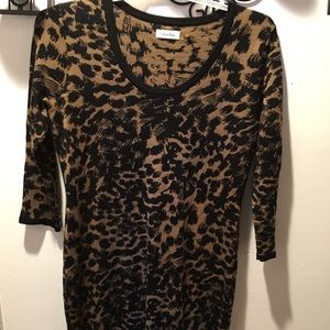 Calvin Klein L sweater dress